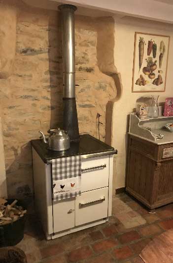 cuisinière du gîte rural